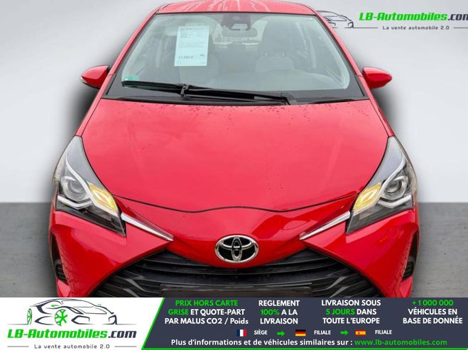 Toyota Yaris 70 VVT-i BVM Rouge de 2020