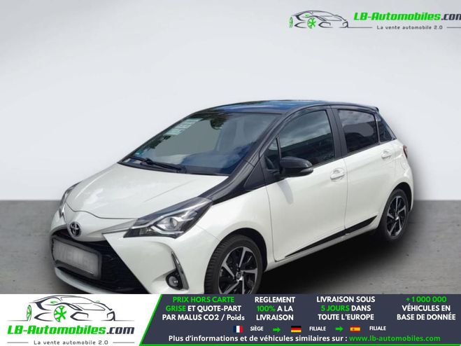 Toyota Yaris 110 VVT-i BVM Blanc M�tallique de 2019