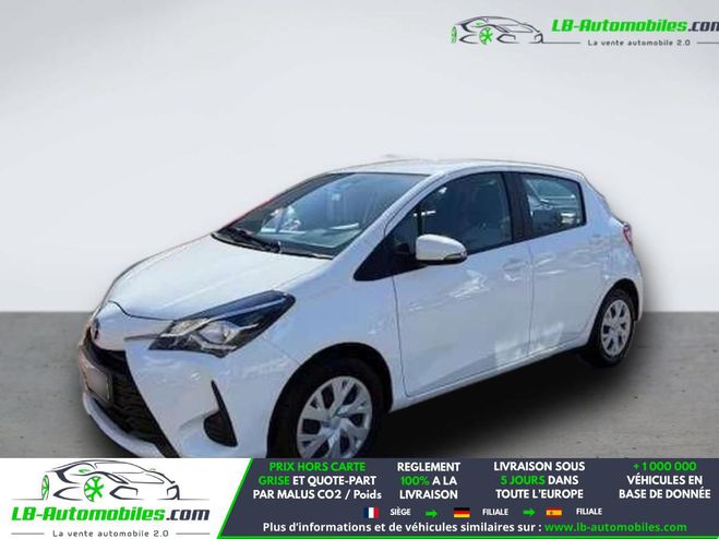Toyota Yaris 110 VVT-i BVM Blanc de 2019