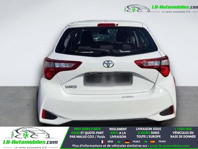 Toyota Yaris 110 VVT-i BVM Blanc de 2019