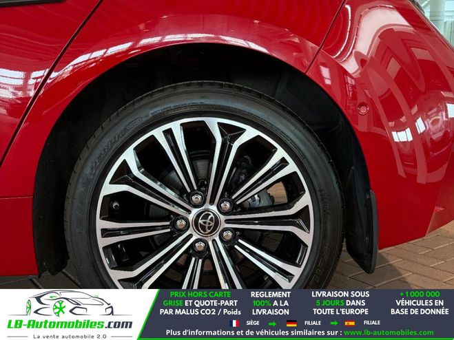 Toyota Corolla Hybride 122 ch BVA Rouge M�tallique de 2019