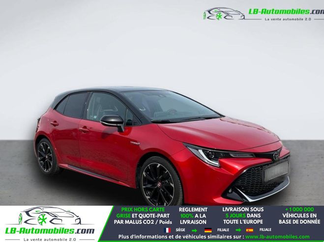 Toyota Corolla Hybride 184h BVA Rouge de 2021