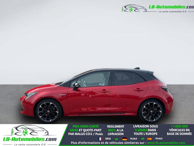Toyota Corolla Hybride 184h BVA Rouge de 2021