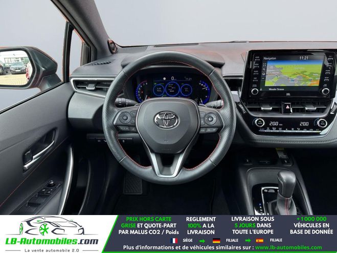 Toyota Corolla Hybride 184h BVA Rouge de 2021