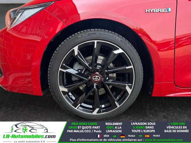 Toyota Corolla Hybride 184h BVA Rouge de 2021