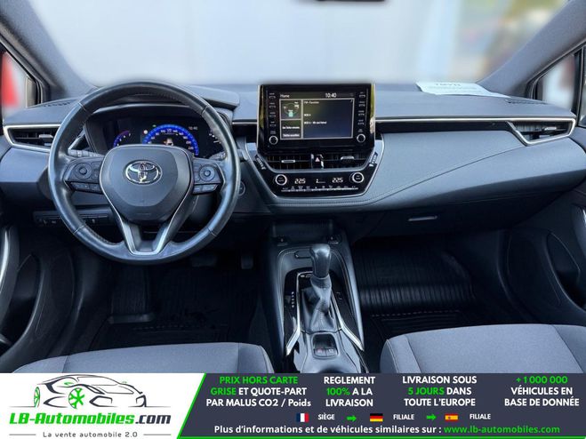 Toyota Corolla Hybride 122 ch BVA Rouge M�tallique de 2020