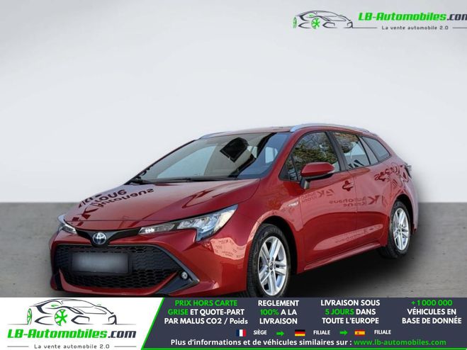 Toyota Corolla Hybride 184h BVA Rouge de 2021