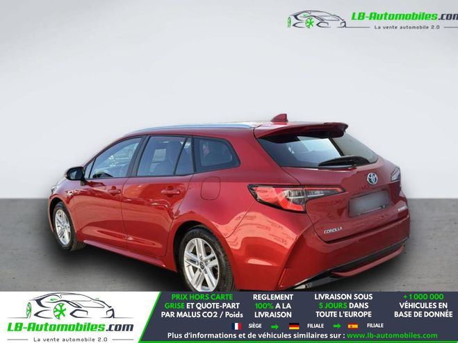 Toyota Corolla Hybride 184h BVA Rouge de 2021