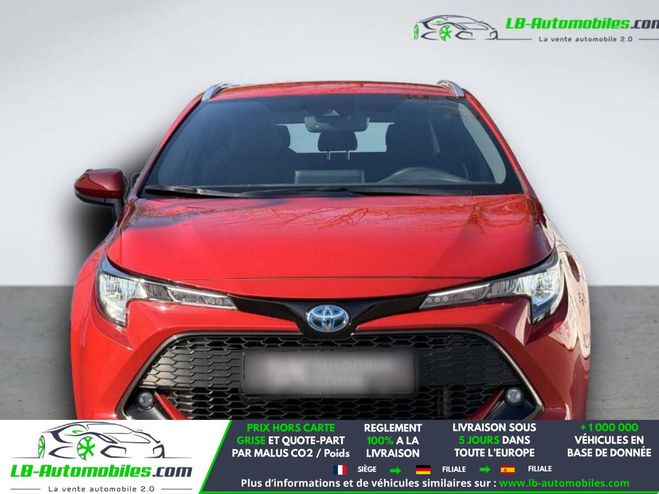 Toyota Corolla Hybride 184h BVA Rouge de 2021