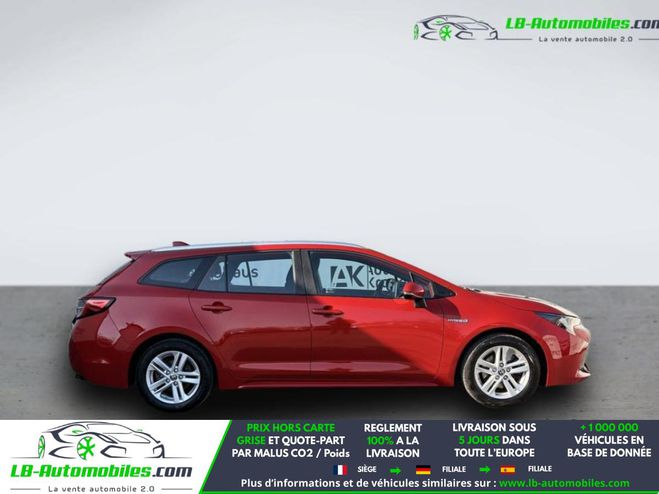 Toyota Corolla Hybride 184h BVA Rouge de 2021