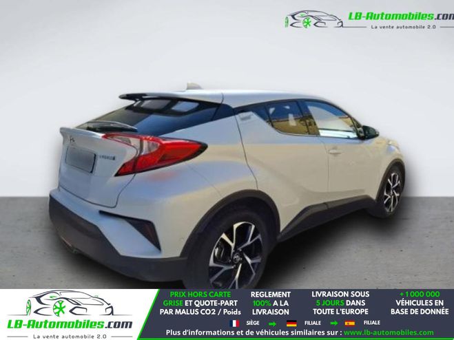 Toyota C HR Hybride 1.8L 98 ch BVA Blanc M�tallique de 2019