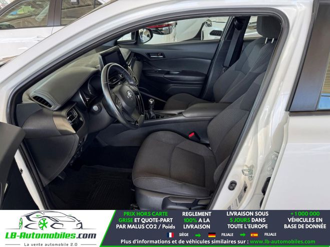 Toyota C HR 1.2T 2WD 116 BVM Blanc de 2017