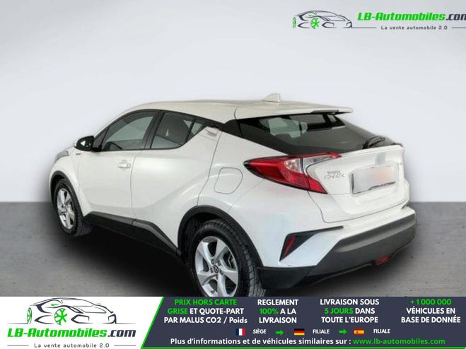 Toyota C HR Hybride 1.8L 98 ch BVA Blanc M�tallique de 2019