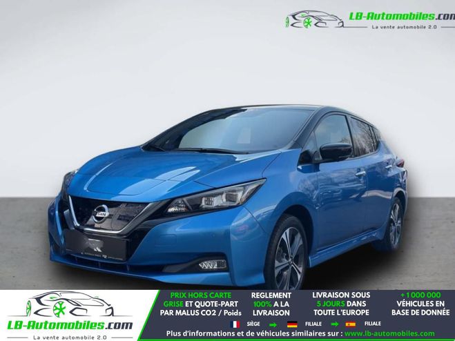 Nissan Leaf Electrique 62kWh 217 ch BVA Bleu M�tallique de 2021