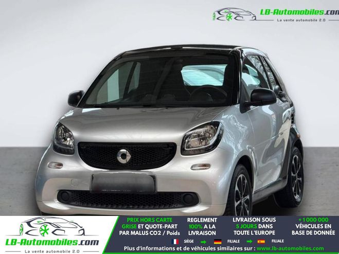 Smart Fortwo 1.0 71 ch  BVA Noir M�tallique de 2017