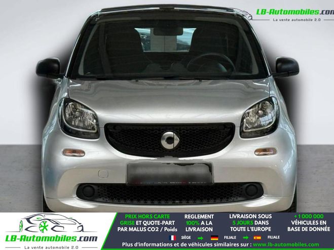 Smart Fortwo 1.0 71 ch  BVA Noir M�tallique de 2017