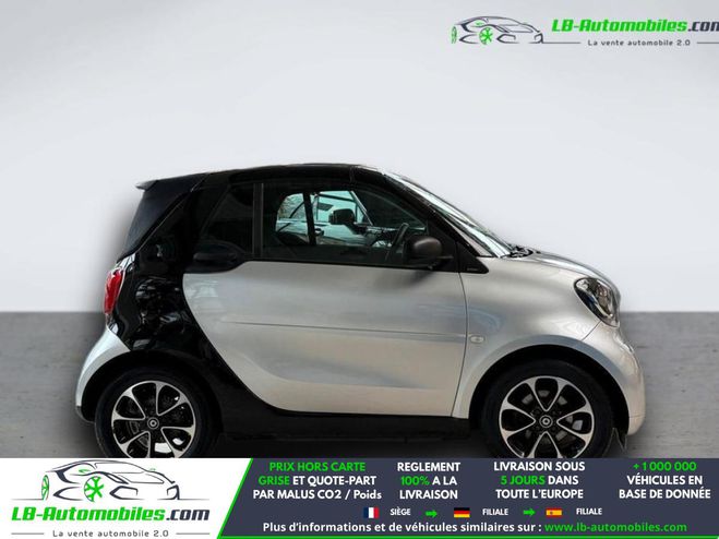 Smart Fortwo 1.0 71 ch  BVA Noir M�tallique de 2017