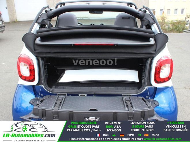 Smart Fortwo 1.0 71 ch  BVA Bleu M�tallique de 2016