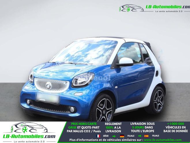 Smart Fortwo 1.0 71 ch  BVA Bleu M�tallique de 2016
