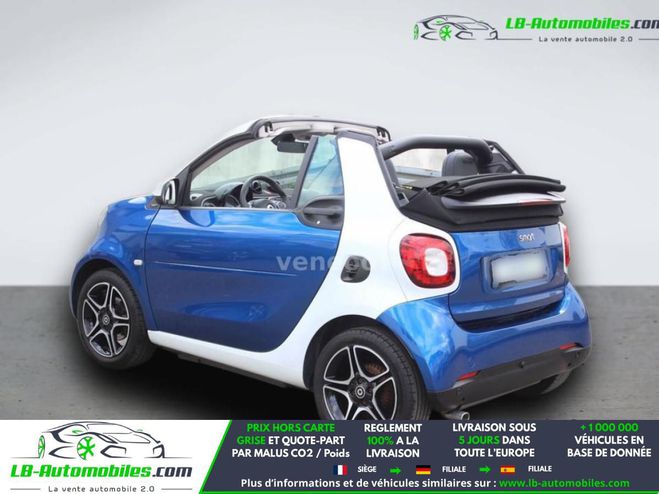 Smart Fortwo 1.0 71 ch  BVA Bleu M�tallique de 2016