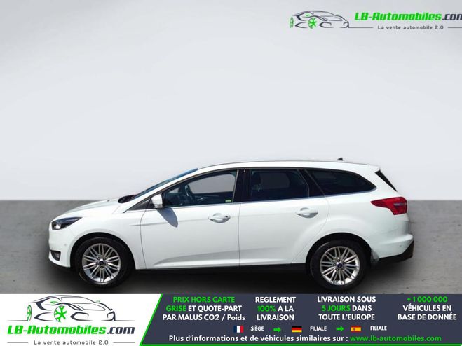 Ford Focus 1.0 EcoBoost 125 BVM Blanc de 2018