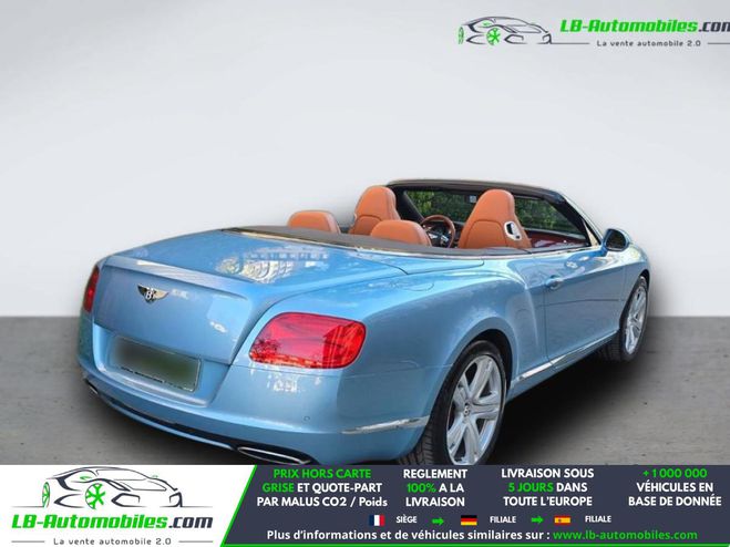 Bentley Continental W12 6.0 575 ch Bleu M�tallique de 2012