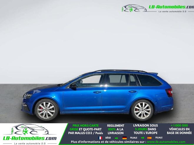 Skoda Octavia 2.0 TDI 184 ch  BVA 4x4 Bleu M�tallique de 2019