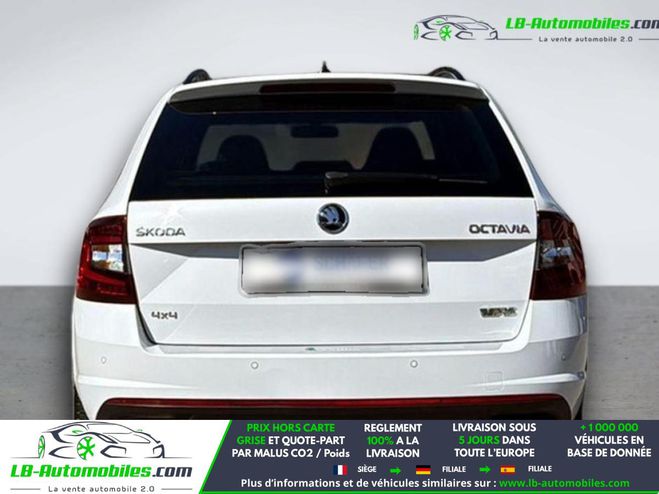 Skoda Octavia 2.0 TDI 184 ch  BVA 4x4 Blanc M�tallique de 2020