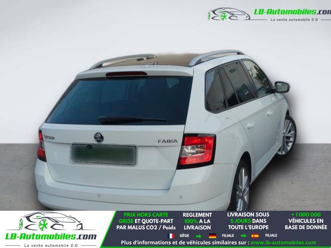 Skoda Fabia 1.2 TSI 110 ch BVM Blanc M�tallique de 2015