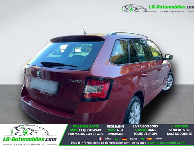 Skoda Fabia 1.2 TSI 110 ch BVM Rouge M�tallique de 2016
