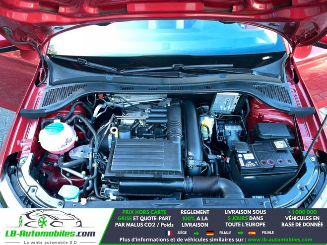 Skoda Fabia 1.2 TSI 110 ch BVM Rouge M�tallique de 2016
