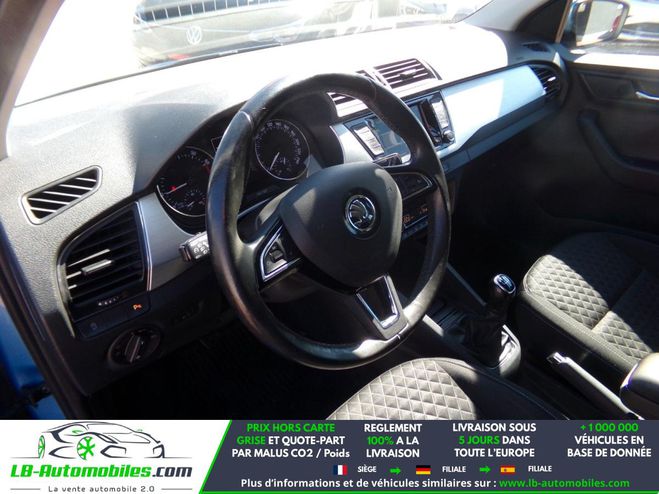Skoda Fabia 1.0 TSI 95 ch BVM Bleu M�tallique de 2017
