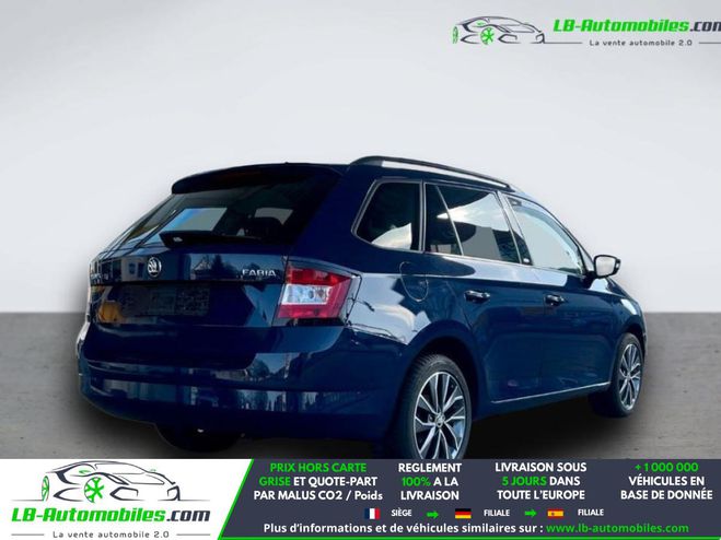 Skoda Fabia 1.4 TDI 90  BVM Bleu de 2015