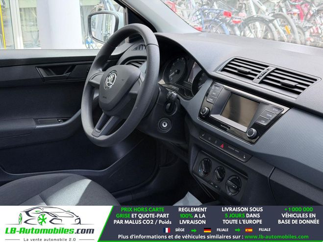 Skoda Fabia 1.0 MPI 75 ch BVM Blanc M�tallique de 2018