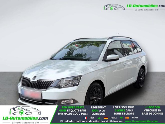 Skoda Fabia 1.0 MPI 75 ch BVM Blanc M�tallique de 2018