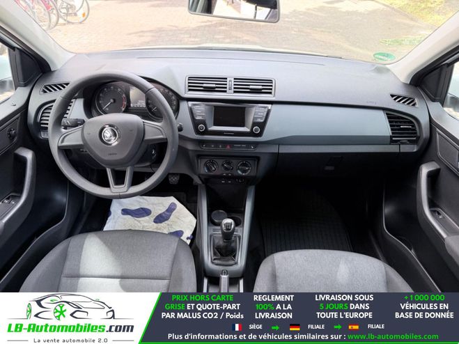 Skoda Fabia 1.0 MPI 75 ch BVM Blanc M�tallique de 2018