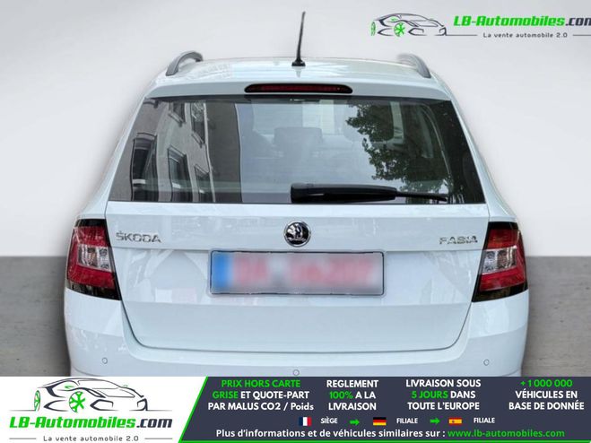 Skoda Fabia 1.0 MPI 75 ch BVM Blanc M�tallique de 2018