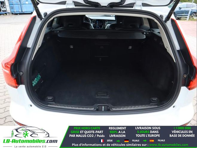 Volvo V60 T6 AWD 253 ch + 145 ch BVA Blanc M�tallique de 2021