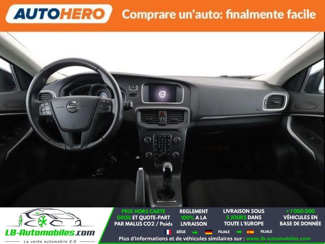 Volvo V40 T2 122 ch BVM Noir M�tallique de 2018