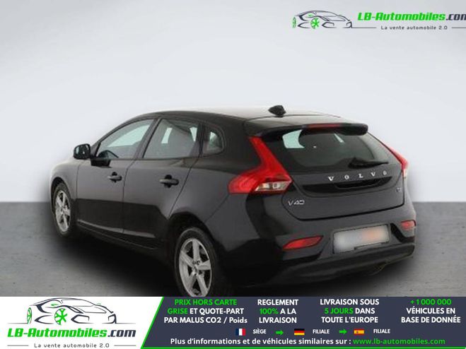 Volvo V40 T2 122 ch BVM Noir M�tallique de 2018