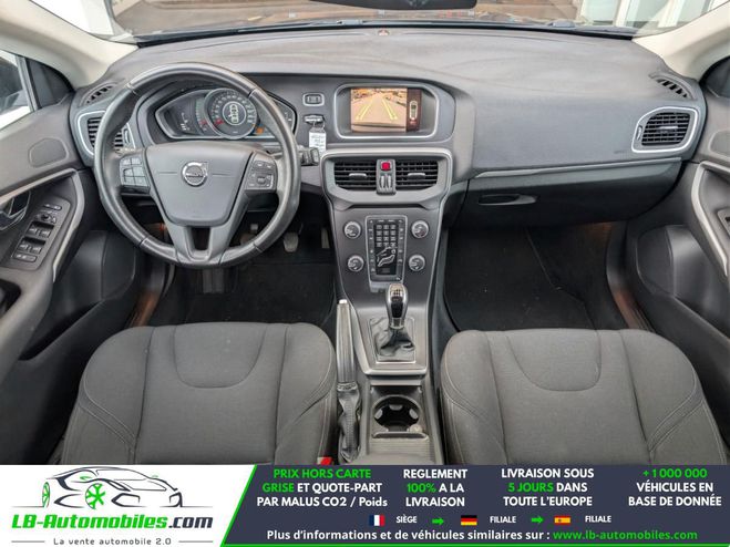 Volvo V40 D2 120 ch BVM Noir M�tallique de 2018
