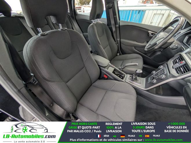 Volvo V40 D2 120 ch BVM Noir M�tallique de 2018