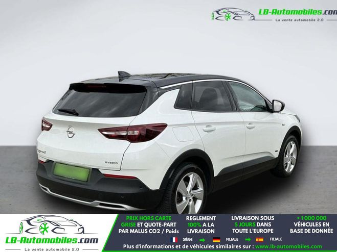 Opel Grandland X Hybrid 225 ch BVA Blanc M�tallique de 2020