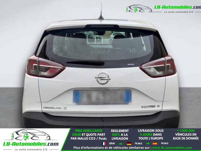 Opel Crossland X 1.5 D 102 ch Blanc de 2018