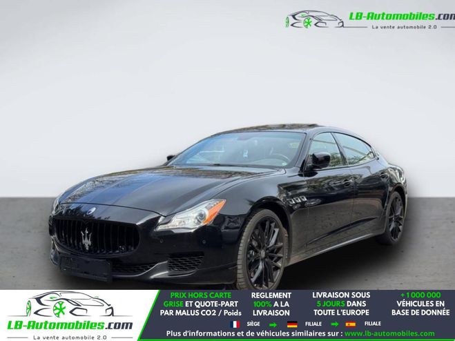 Maserati Quattroporte V8 3.8 Bi-Turbo 530 GTS Noir M�tallique de 2015