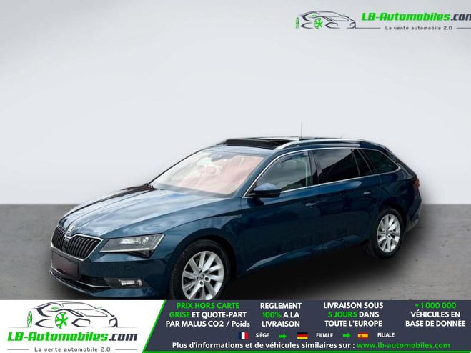 Skoda Superb 2.0 TDI 190 BVA 4x4 Bleu M�tallique de 2017