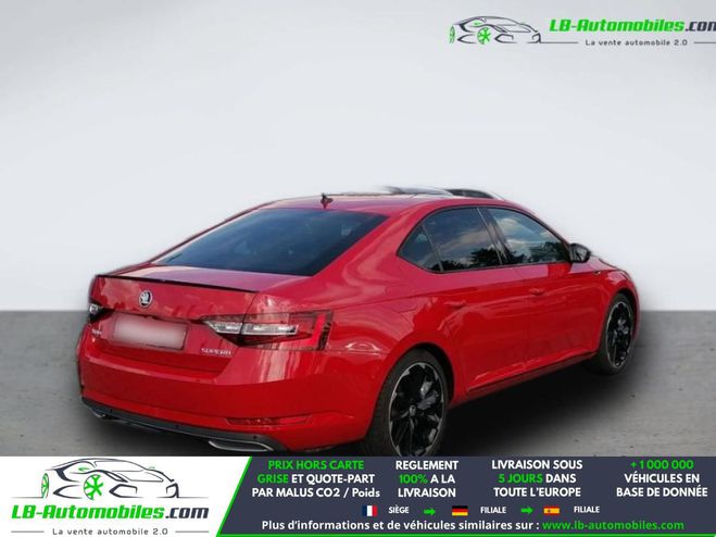 Skoda Superb TSI 150 ch BVA Rouge M�tallique de 2019