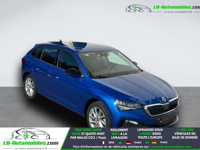 Skoda Scala 1.0 TSI 116 ch BVM Bleu M�tallique de 2019