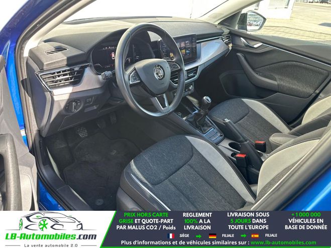 Skoda Scala 1.0 TSI 116 ch BVM Bleu M�tallique de 2019