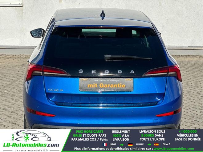 Skoda Scala 1.0 TSI 116 ch BVM Bleu M�tallique de 2019